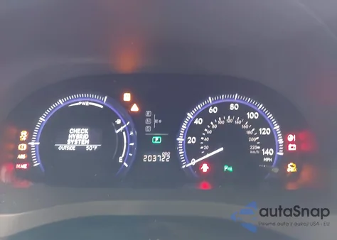 2011 Lexus Hs 250H Premium z USA, uszkodzony, nr VIN JTHBB1BA0B2044732